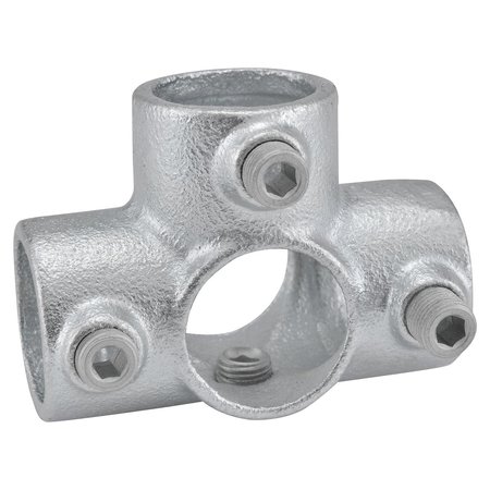 GLOBAL INDUSTRIAL 1-1/2 Size Side Outlet Tee Pipe Fitting 1.94 Fitting I.D. 798746